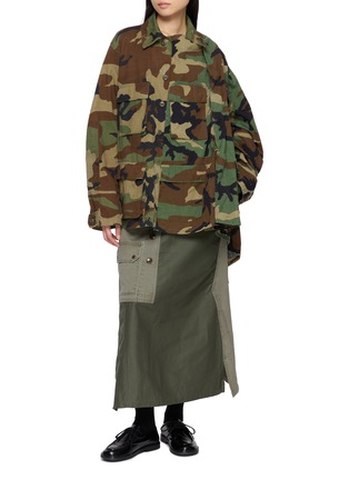 Figure View - Click To Enlarge - QUIITO - Reworked Camouflage Jackets