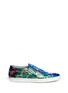 Main View - Click To Enlarge - JOSHUA SANDERS - Holographic camouflage print slip-ons