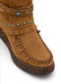 Detail View - Click To Enlarge - EL VAQUERO - Melbourne Suede Wedge Moccasin Boots