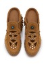 Detail View - Click To Enlarge - EL VAQUERO - Bella Suede Wedge Slip-ons