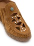 Detail View - Click To Enlarge - EL VAQUERO - Bella Suede Wedge Slip-ons