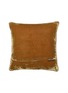 Detail View - Click To Enlarge - ANKE DRECHSEL - Liza Embroidered Cushion — Light Brown