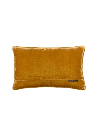 Detail View - Click To Enlarge - ANKE DRECHSEL - Tuileries Embroidered Cushion — Oro