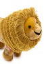 Detail View - Click To Enlarge - ANKE DRECHSEL - Sharon Silk Velvet Lion — Oro