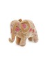 Main View - Click To Enlarge - ANKE DRECHSEL - Liza Silk Velvet Elephant — Taupe