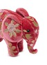 Detail View - Click To Enlarge - ANKE DRECHSEL - Madame Bovary Silk Velvet Mini Elephant — Watermelon