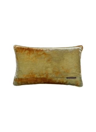 Detail View - Click To Enlarge - ANKE DRECHSEL - Blossom Embroidered Cushion — Shaded Lake