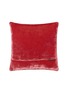 Detail View - Click To Enlarge - ANKE DRECHSEL - Tuileries Embroidered Cushion — Sherbet