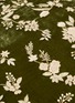 Detail View - Click To Enlarge - ANKE DRECHSEL - Liza Embroidered Cushion — Grass Green