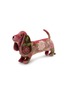 Main View - Click To Enlarge - ANKE DRECHSEL - Bouquet Silk Velvet Dachshund — Shaded Pink