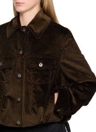 - LOEWE - Cropped Corduroy Trucker Jacket