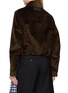 Back View - Click To Enlarge - LOEWE - Cropped Corduroy Trucker Jacket