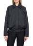 LOEWE Gingham Drawstring Hem Jacket