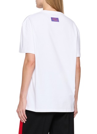 Back View - Click To Enlarge - LOEWE - X Cosima von Bonin Whale Appliqué T-Shirt