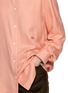  - LOEWE - Long Sleeve Chequered Silk Shirt