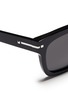Detail View - Click To Enlarge - VALENTINO GARAVANI - 'Rockstud' acetate square sunglasses