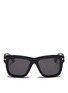 Main View - Click To Enlarge - VALENTINO GARAVANI - 'Rockstud' acetate square sunglasses