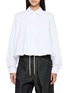 LOEWE Drawstring Hem Cotton Shirt