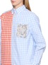  - LOEWE - X Cosima von Bonin Long Sleeve Patchwork Chequered Shirt