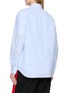 Back View - Click To Enlarge - LOEWE - X Cosima von Bonin Long Sleeve Patchwork Chequered Shirt