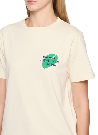  - LOEWE - x Cosima von Bonin Logo Embroidered T-Shirt