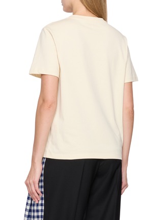 Back View - Click To Enlarge - LOEWE - x Cosima von Bonin Logo Embroidered T-Shirt