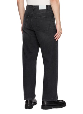 Back View - Click To Enlarge - DUNST - Straight Leg Dark Wash Jeans