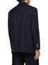 Back View - Click To Enlarge - DUNST - Single-Breasted Unisex Wool Blazer