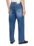 Back View - Click To Enlarge - DUNST - Straight Leg Dark Wash Jeans
