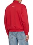 Back View - Click To Enlarge - DUNST - Leather Logo Polo Sweatshirt