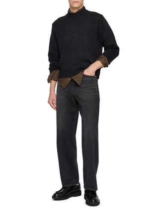 Figure View - Click To Enlarge - DUNST - Chunky Roll Neck Unisex Sweater