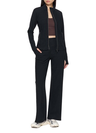 Figure View - Click To Enlarge - BEYOND YOGA - Spacedye™ Laid Back Wide Leg Pants