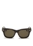 Main View - Click To Enlarge - VALENTINO GARAVANI - Camouflage acetate sunglasses