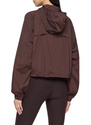 Back View - Click To Enlarge - BEYOND YOGA - Places To Go UV Protection Hooded Jacket