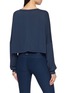 Back View - Click To Enlarge - BEYOND YOGA - Studio Luxe Cropped Long Sleeve T-Shirt