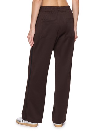 Back View - Click To Enlarge - BEYOND YOGA - That Tracks Side Stripe Wide Leg Pants