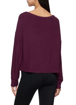 Back View - Click To Enlarge - BEYOND YOGA - LuxeLayer Pullover
