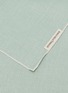 Detail View - Click To Enlarge - BORGO DELLE TOVAGLIE - Filo Linen Table Runner — Salvia/Sale Marino