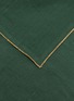 Detail View - Click To Enlarge - BORGO DELLE TOVAGLIE - Filo Linen Napkin — Bosco/Gold