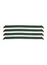 BORGO DELLE TOVAGLIE Set of 4 Linen Placeholder Ribbons — Bosco/Gold