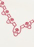 Detail View - Click To Enlarge - BORGO DELLE TOVAGLIE - Amalfi Linen Napkin — Avorio/Rosso