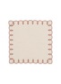 BORGO DELLE TOVAGLIE Carlotta Embroidered Linen Napkin — Sale Marino/Terracotta
