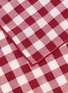 Detail View - Click To Enlarge - BORGO DELLE TOVAGLIE - Filo Linen Napkin — Quadro Cuore Mio/Rosso