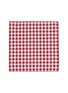 BORGO DELLE TOVAGLIE Filo Linen Napkin — Quadro Cuore Mio/Rosso