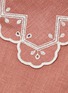 Detail View - Click To Enlarge - BORGO DELLE TOVAGLIE - Nastri Linen Placemat — Terracotta/Sale Marino