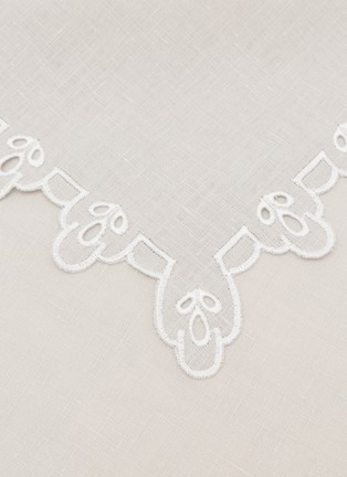 Detail View - Click To Enlarge - BORGO DELLE TOVAGLIE - Amalfi Linen Napkin — Stone/Avorio