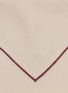 Detail View - Click To Enlarge - BORGO DELLE TOVAGLIE - Filo Linen Napkin — Sabbia/Pruno