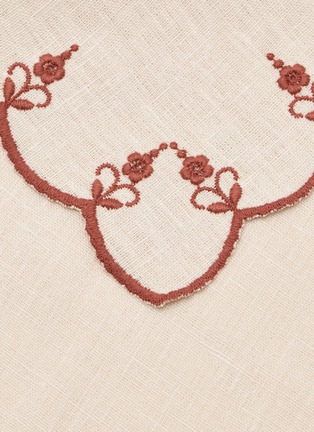 Detail View - Click To Enlarge - BORGO DELLE TOVAGLIE - Carlotta Placemat — Sale Marino/Terracotta