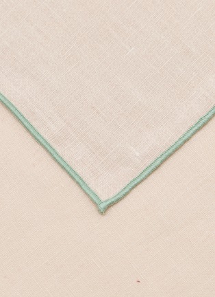 Detail View - Click To Enlarge - BORGO DELLE TOVAGLIE - Filo Linen Napkin — Sale Marino/Salvia