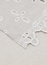 Detail View - Click To Enlarge - BORGO DELLE TOVAGLIE - Amalfi Linen Table Runner — Cuore Mio/Scozzese Avorio/Rosso